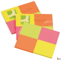 Bloczek samop.Q-CONNECT Brilliant 38x51mm 4x50k NEON