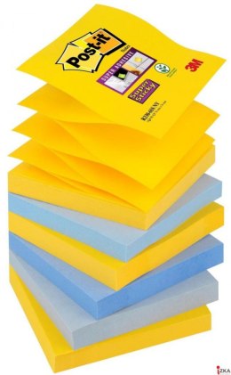 Bloczek samoprzylepny POST-IT_ Super sticky Z-Notes (R330-6SS-NY), 76x76mm, 6x90 kart., new york, 3M-70007042537