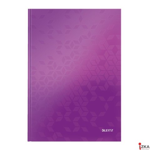 Brulion w kratkę A4 LEITZ WOW fioletowy 46261062