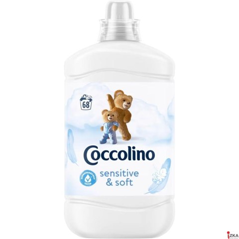 COCCOLINO płyn do płukania tkanin 1,7l White Sensitive