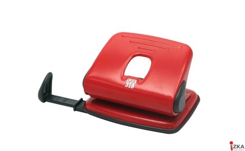 Dziurkacz SAX 318 czerwony 15k