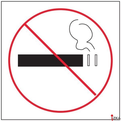 Etykiety 00845 ZAKAZ PALENIA APLI