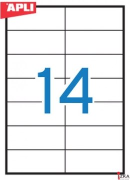 Etykiety 01277 105*42.4 (100) permanentne APLI