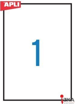 Etykiety 02881 210*297 zielon a fluo APLI