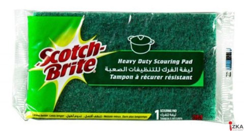 Gąbka do zmywania SCOTCH BRITE, uniwersalna, do garnków i patelni, zielona