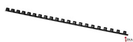 Grzbiety do bindowania , A4, 8mm (45 kartek), 100 szt., czarne, typu OFFICE PRODUCTS 20240815-05