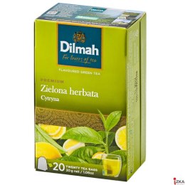 Herbata DILMAH Premium cytryna 20t zielona