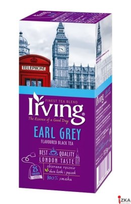 Herbata IRVING Earl Grey 25t czarna