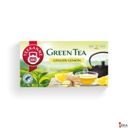 Herbata TEEKANNE imbir i cytryna 20 kopert zielona