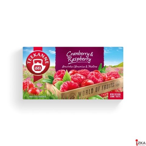 Herbata TEEKANNE żurawina i malina 20 kopert