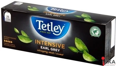 Herbata TETLEY intensive Earl Grey 25t czarna