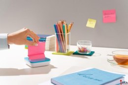 Karteczki samoprzylepne Post-it_ Z-Notes (VAL-SS8P-R330), 76x76mm, 8x90 kart., mix kolorów