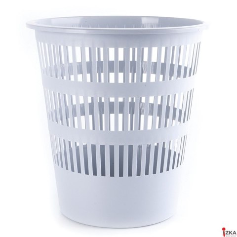 Kosz plastik 16L szary D306-13 DONAU dziurkowany