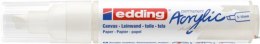 Marker akrylowy 5-10 mm matowa biel 5000/922/B Edding