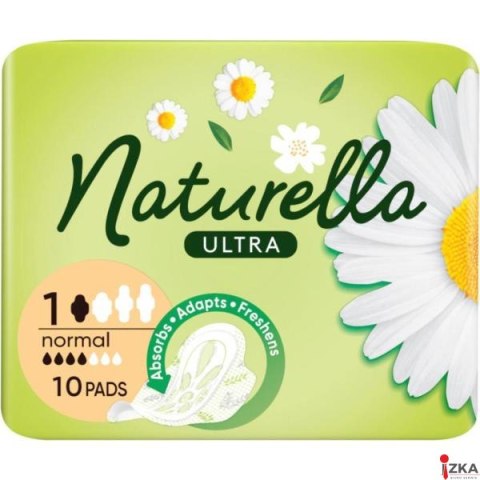 Naturella Ultra Normal Podpaski ze skrzydełkami - 10 szt. 1019
