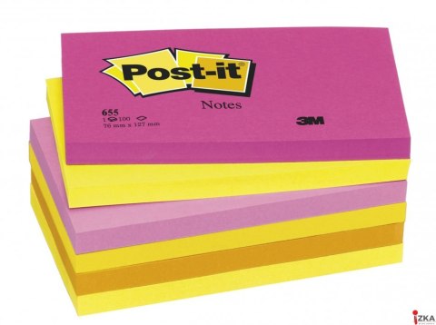 Notes sam.róż.neon 127x76 655N 3M 510010232