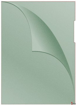 Obwoluta A4 L 120um zielona DONAU 1785095-06
