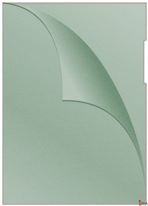 Obwoluta A4 L 120um zielona DONAU 1785095-06