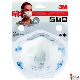 Półmaska filtrująca (3) 8810 3M bez zaworu FFP2 XA004838844