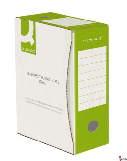 Pudło do arch.dok.12cm Q-CONNECT zielone