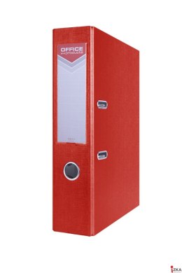 Segregator Officer, PP, A4/75mm, czerwony, typu OFFICE PRODUCTS 21011211-04