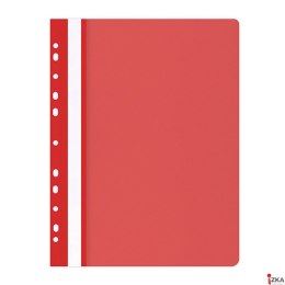 Skoroszyt , PP, A4, miękki, 100/170mikr., wpinany, czerwony, typu OFFICE PRODUCTS 21104121-04