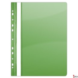 Skoroszyt wpinany do segregatora PCV zielony (10szt.) 1704001-06
