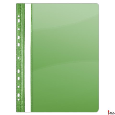 Skoroszyt wpinany do segregatora PCV zielony (10szt.) 1704001-06