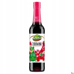 Syrop ŁOWICZ żurawina 400ml