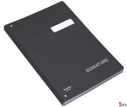 Teczka do podpisów 8691045 cza rna A4 20p (X)