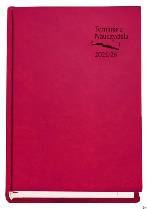 Terminarz NAUCZYCIELA 2025/2026 bordowy T-155V-B Michalczyk i Prokop