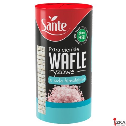Wafle ryżowe z solą himalajską extra cienkie 110g SANTE