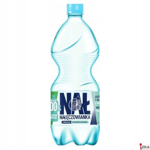 Woda NAŁĘCZOWIANKA delikatnie gazowana 1.0L butelka PET zgrzewka 6 szt.