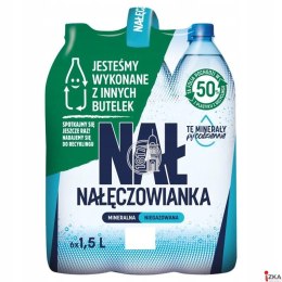 Woda NAŁĘCZOWIANKA niegazowana 1.0L butelka PET zgrzewka 6 szt.