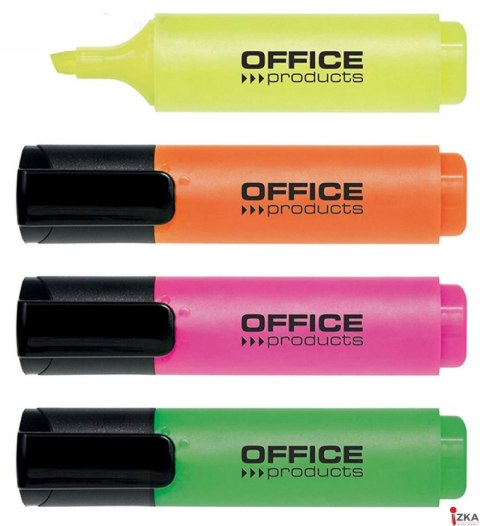 Zakreślacz 2-5mm 4szt. w etui OFFICE 17055314-99