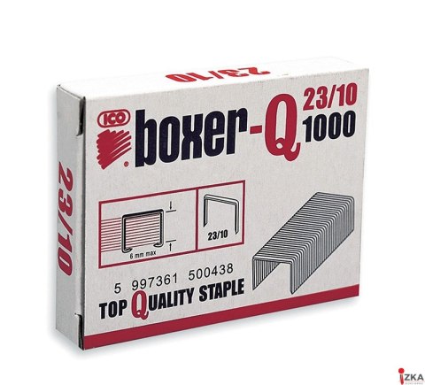 Zszywki SAX 23/10 BOXER