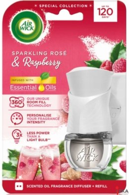 AIR WICK odświeżacz Elektryczny Róża z maliną komplet 19 ml 16112