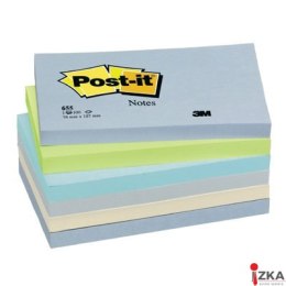 Bloczek 76x127 pal.MINERAL 655ML (6) POST-IT 3M