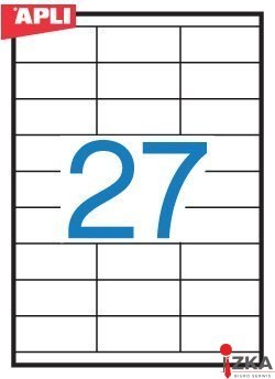 Etykiety 03133 70*30 (100)* APLI