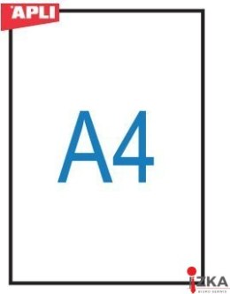 Folia do laser. 1268 (20) do rzutników APLI