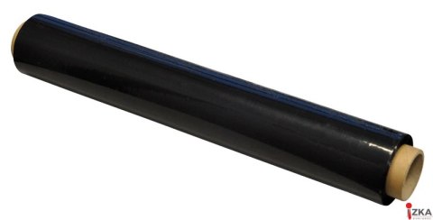 Folia stretch OFFICE PRODUCTS, 1,2kg, 23mikr., czarna KF15641