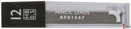 Grafity do ołówków Q-CONNECT 0,5mm, HB KF01547