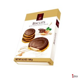 Ciastka KARDYNAŁKI TAGO z kremem kakaowo-orzechowym 180g