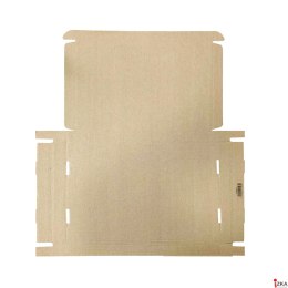 Karton wysyłkowy/klapowy do paczkomatów DOTTS, Gabaryt XS, 340g, zew.321x221x29, tektura 3-warstwy szara