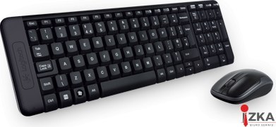 Klawiatura + mysz LOGITECH MK220 czarna 920-003161 bezprzewodowa zestaw