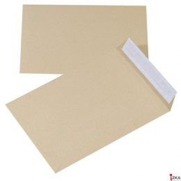 Koperty z taśmą silikonową OFFICE PRODUCTS, HK, C5, 162x229mm, 90gsm, 10szt., brązowe