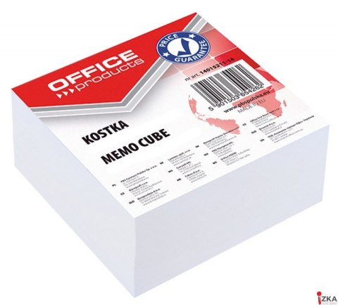 Kostka klejona, 85x85x40mm, biała, typu OFFICE PRODUCTS 14053311-14