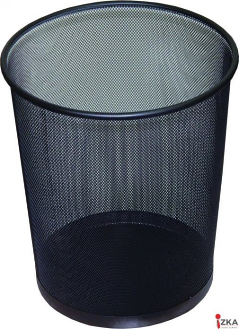 Kosz na pap.met.czarny 3155574 DONAU poj.12l