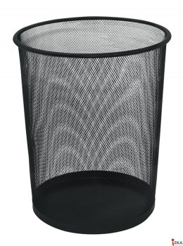 Kosz na pap.met.czarny Q-CONNECT KF00871 19L