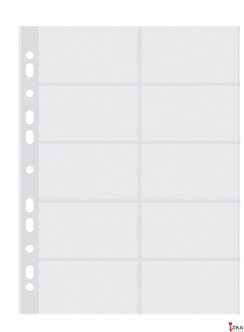 Koszulka na wizytówki DONAU A4 (10) wycofana _ 50mic 1716001PL-00